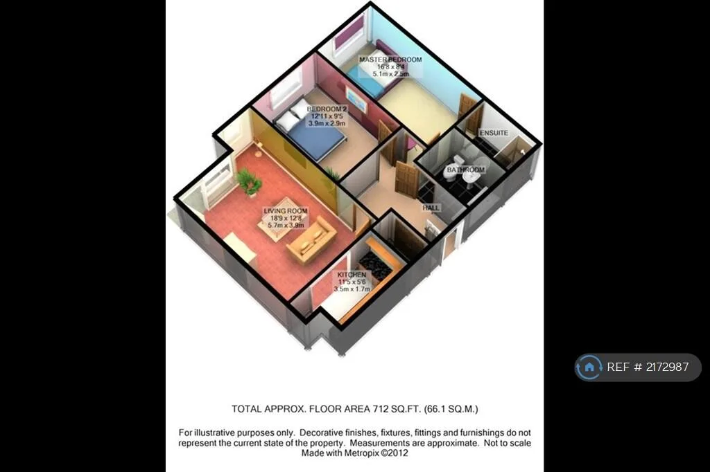 2 bedroom flat for rent