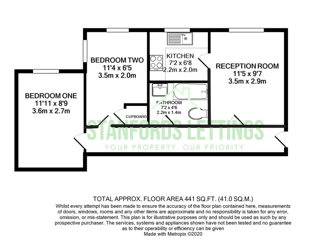2 bedroom apartment for rent