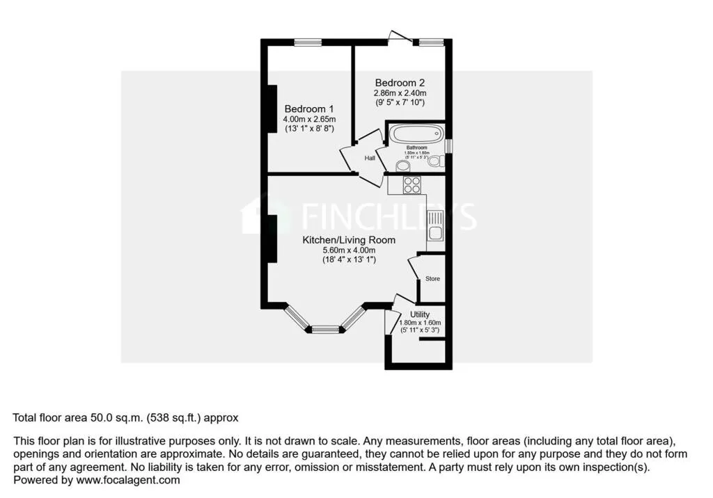 2 bedroom flat for rent