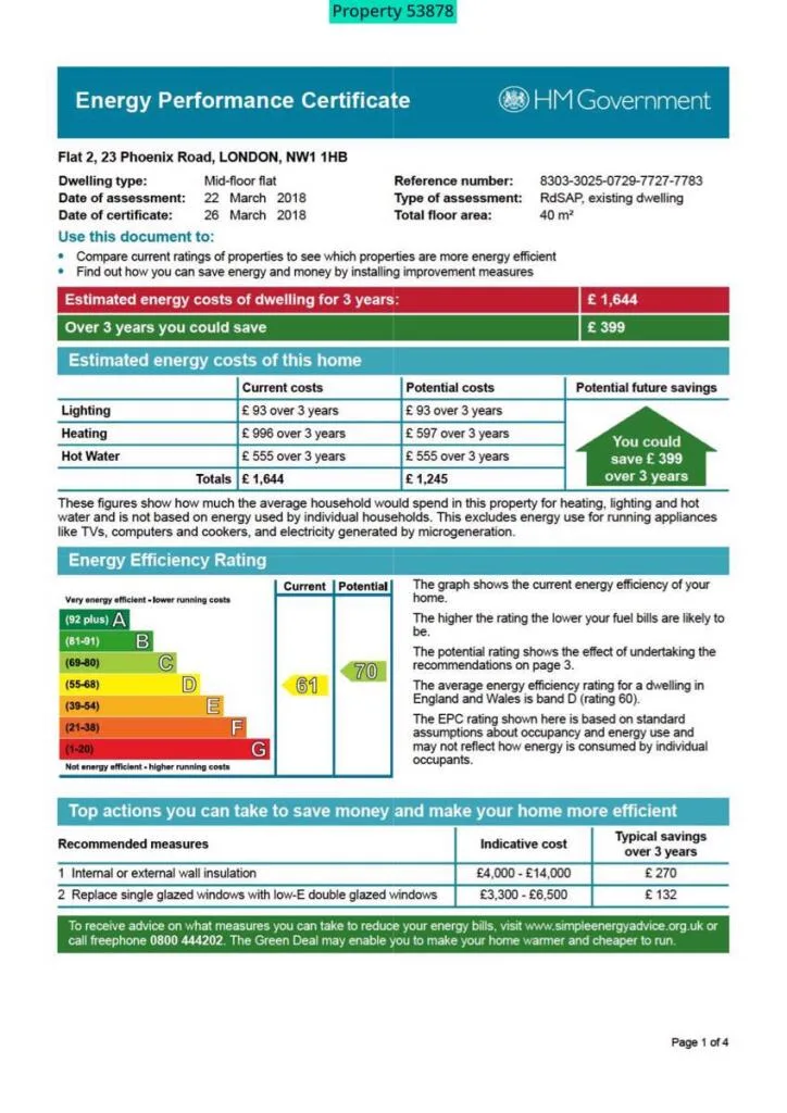 1 bedroom flat for rent