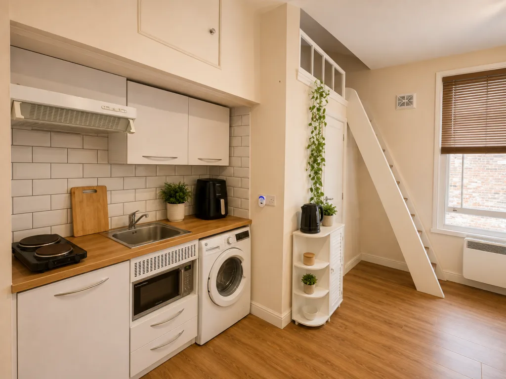 Studio flat for rent