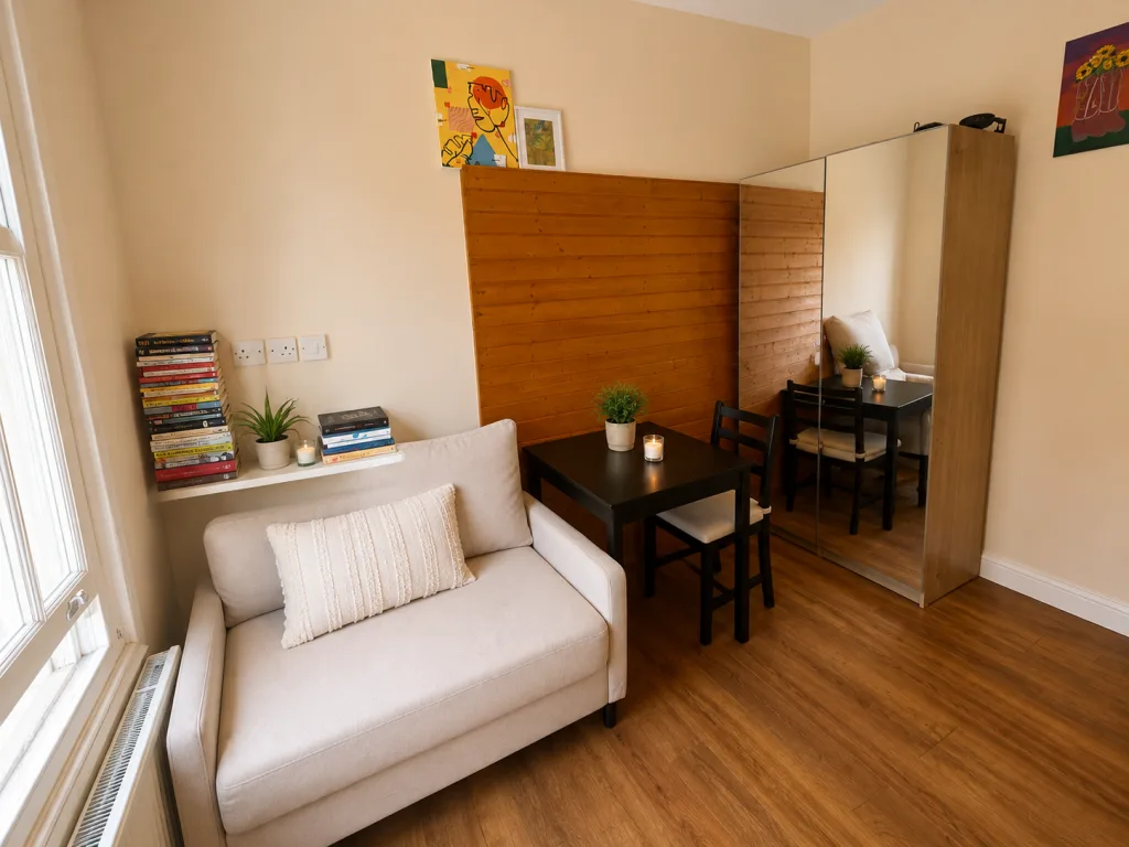 Studio flat for rent