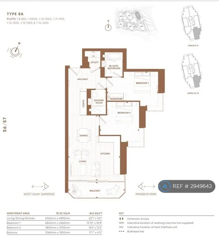 2 bedroom flat for rent
