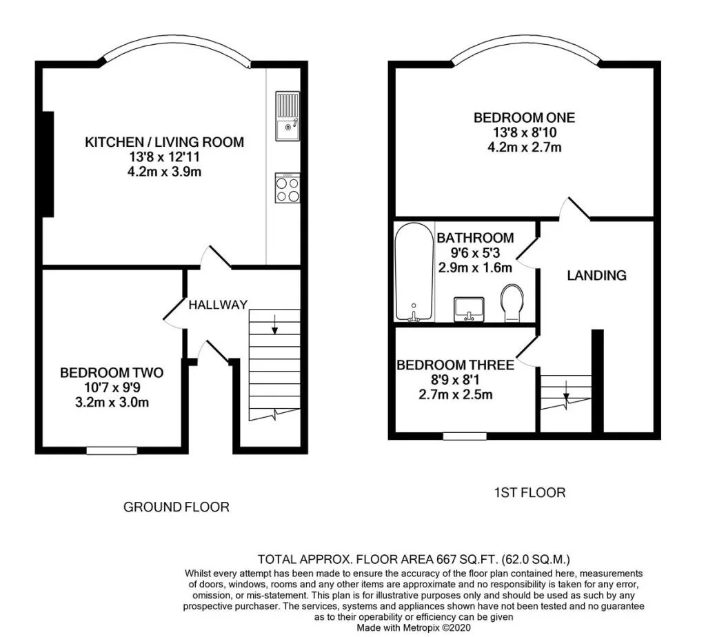 3 bedroom maisonette for rent