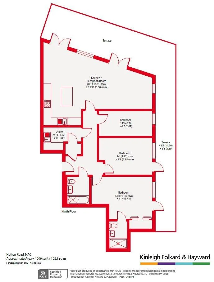 3 bedroom flat for rent