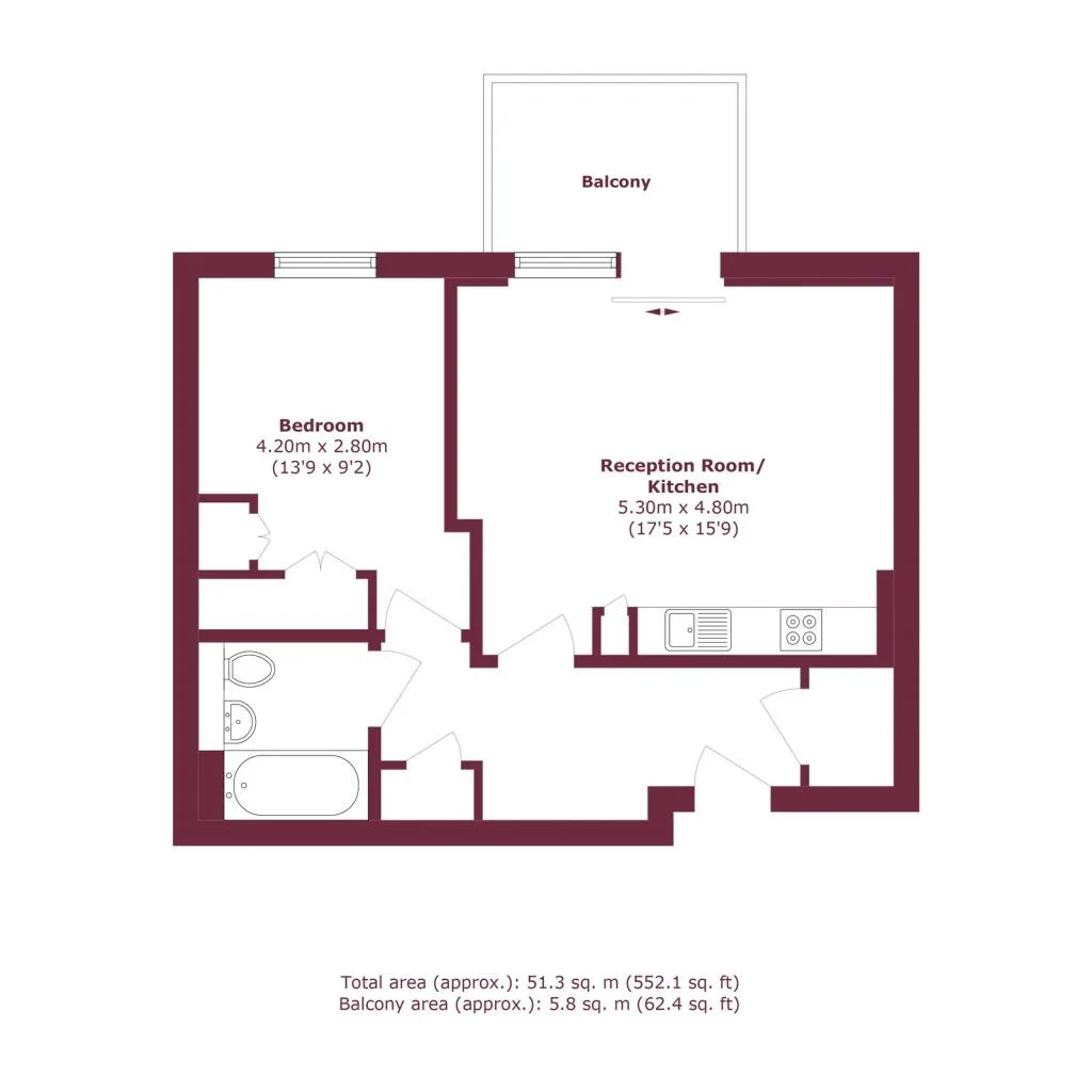 1 bedroom flat for rent
