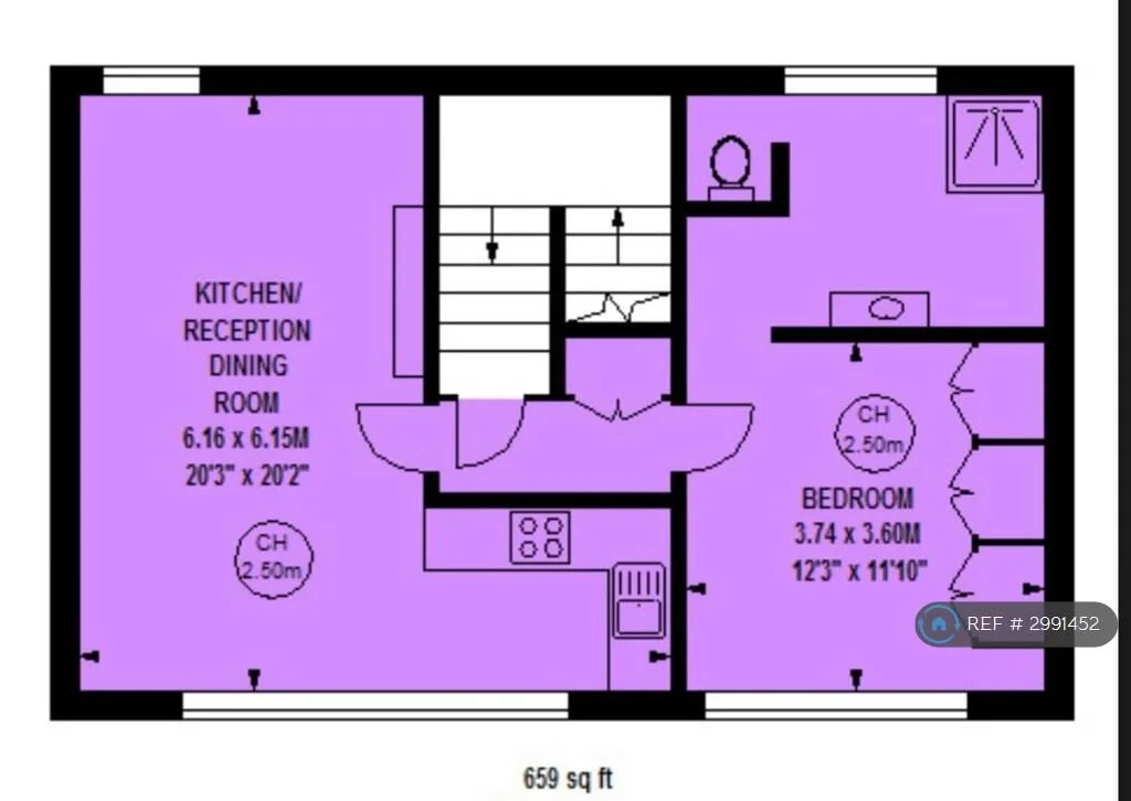 1 bedroom penthouse for rent