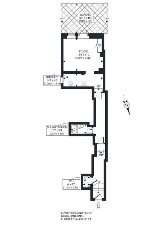 Studio apartment for rent