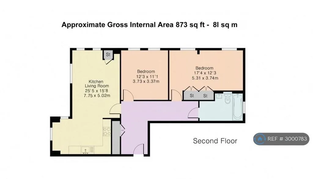 2 bedroom flat for rent