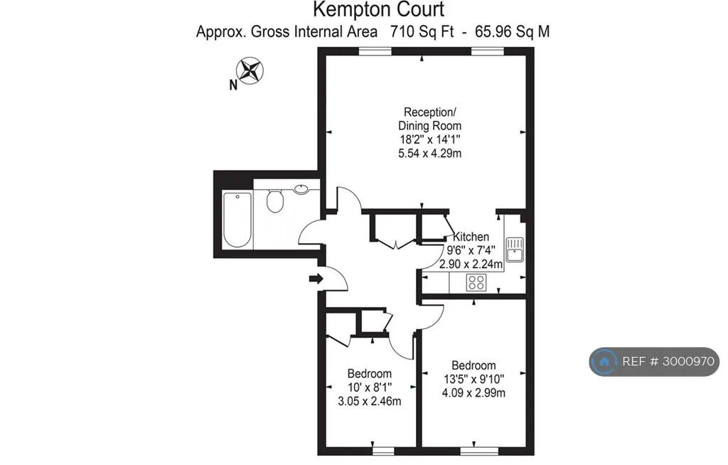 2 bedroom flat for rent