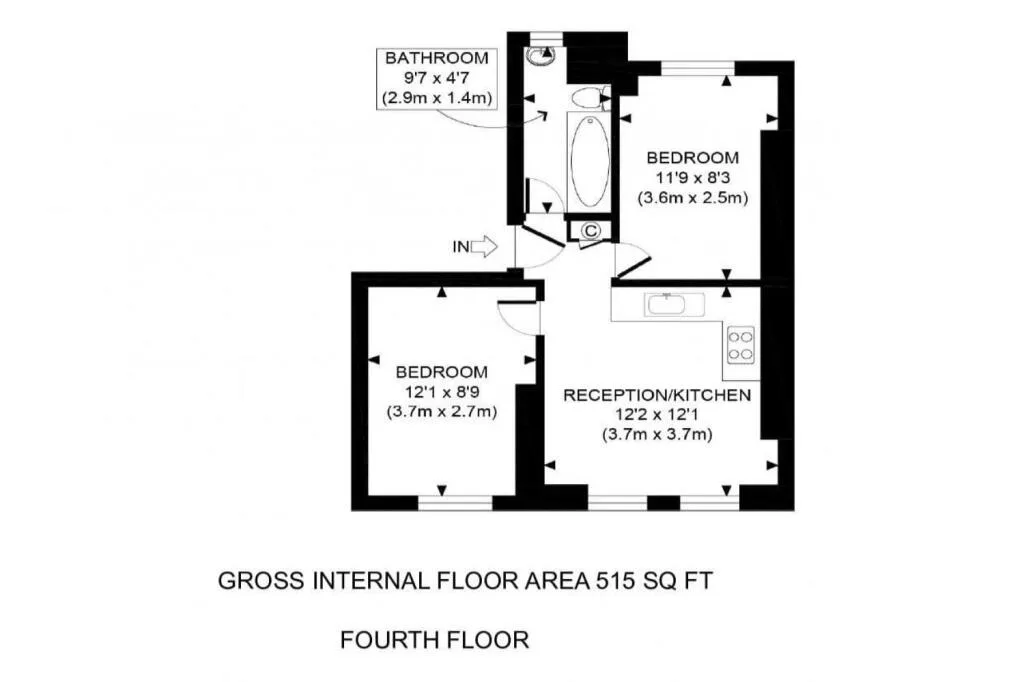 2 bedroom flat for rent