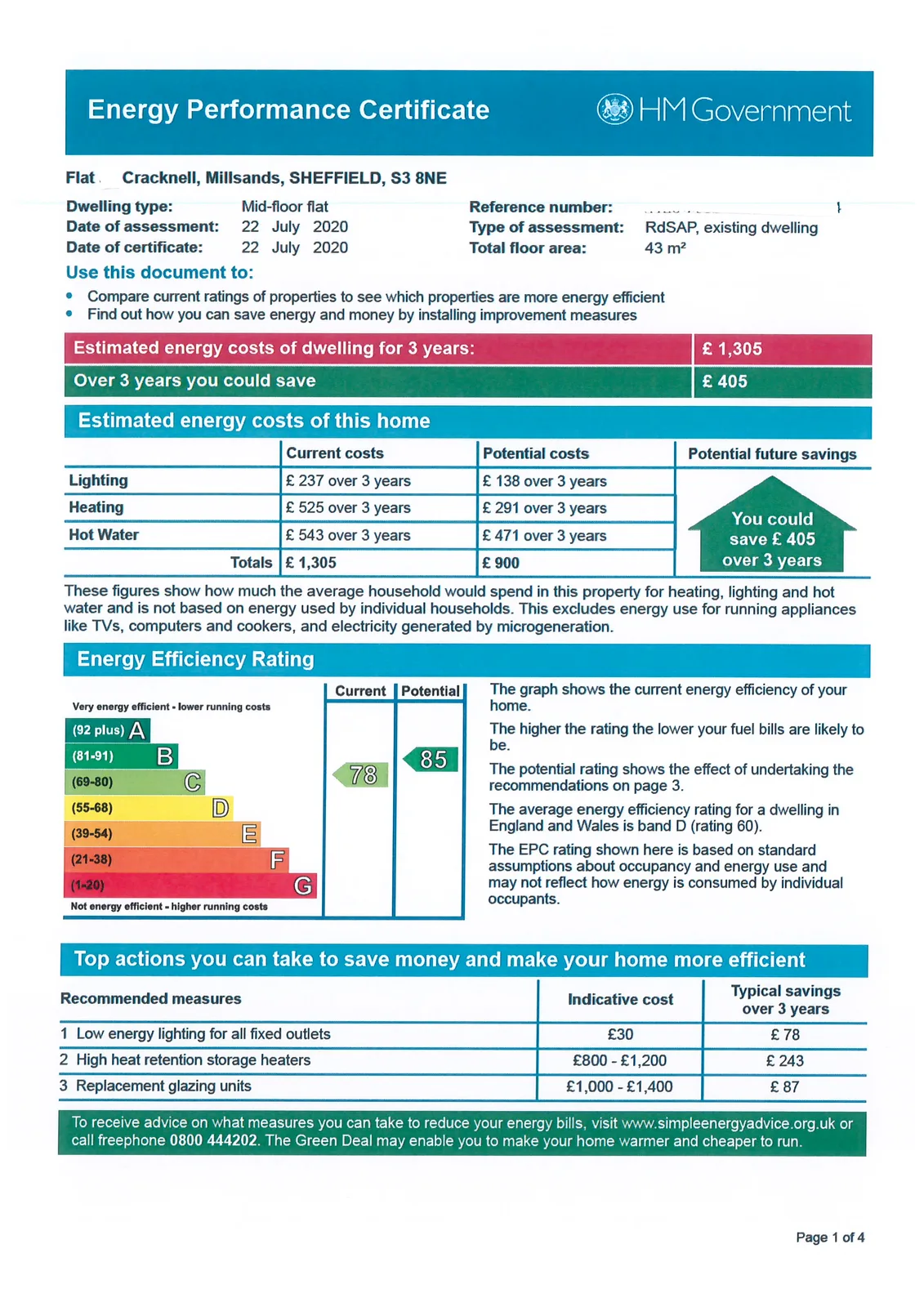 EPC certificate