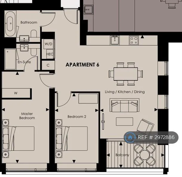 2 bedroom flat for rent