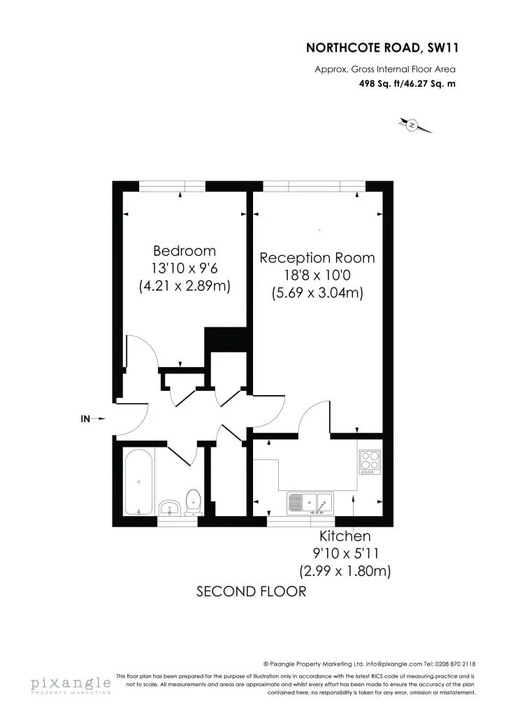1 bedroom flat for rent