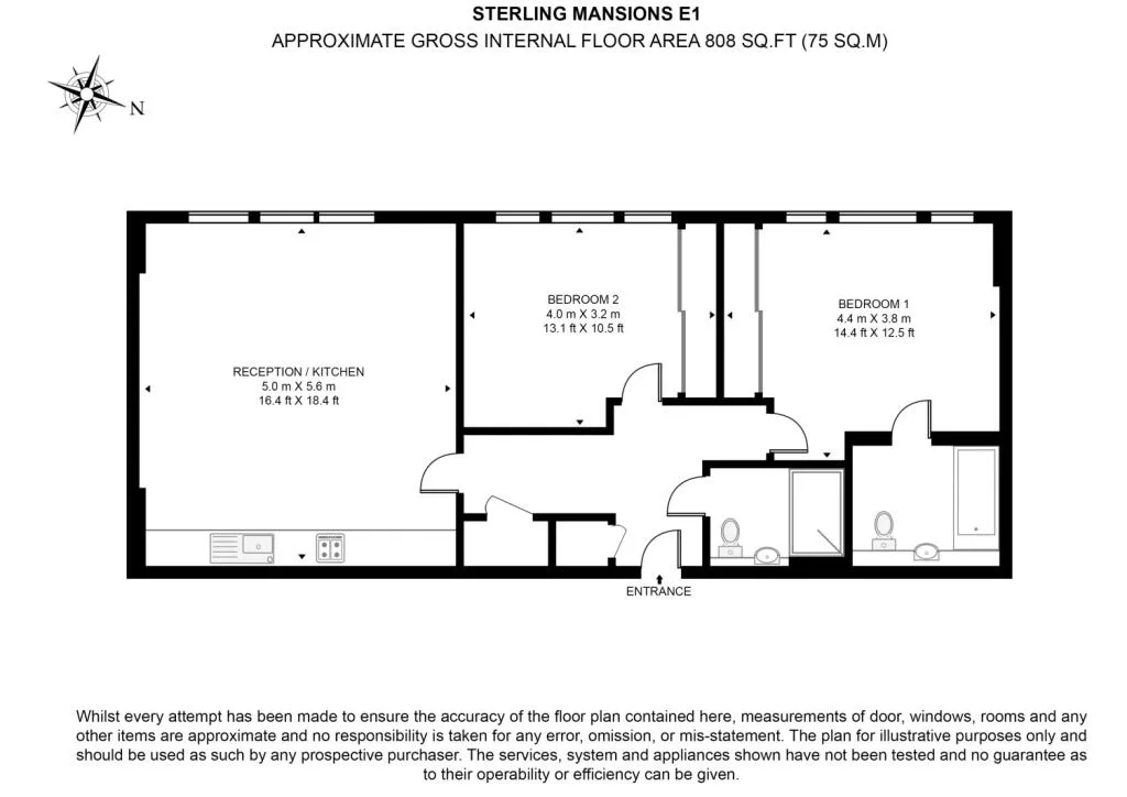 2 bedroom flat for rent