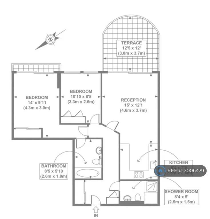 2 bedroom flat for rent