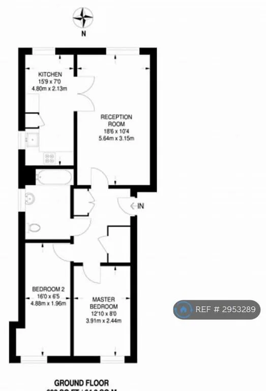 2 bedroom flat for rent