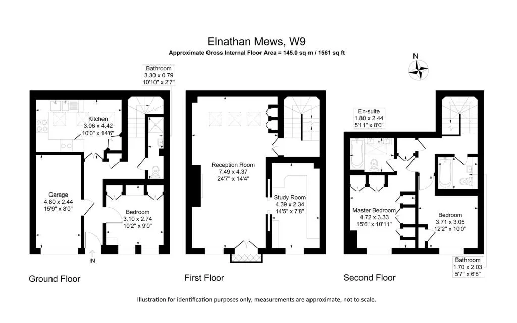 3 bedroom mews property for rent