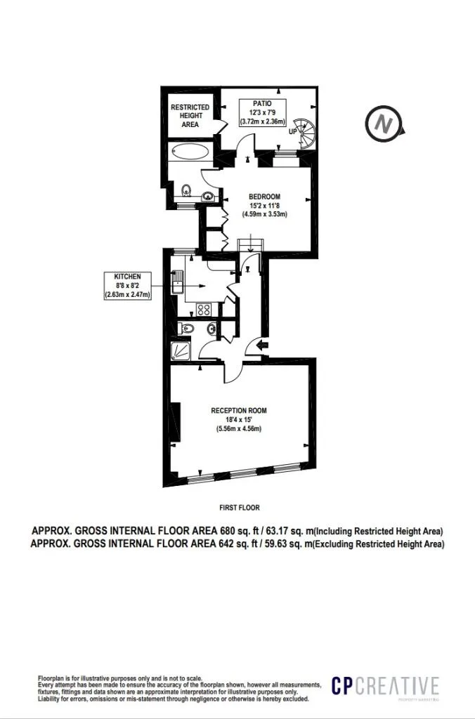1 bedroom flat for rent