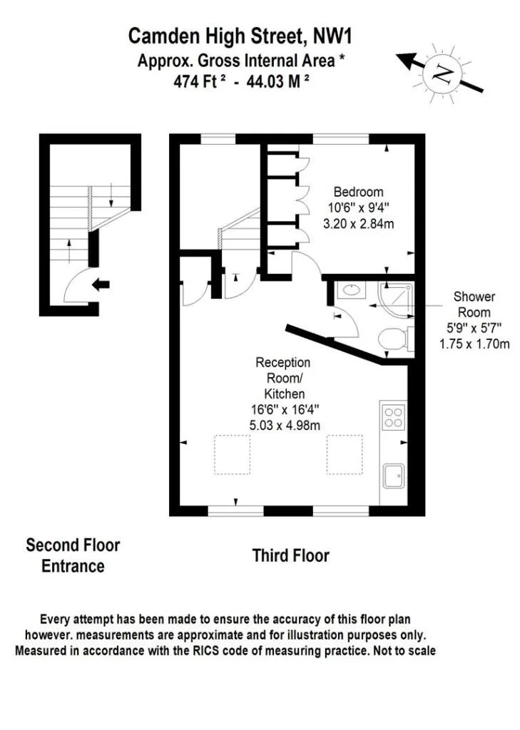 1 bedroom flat for rent