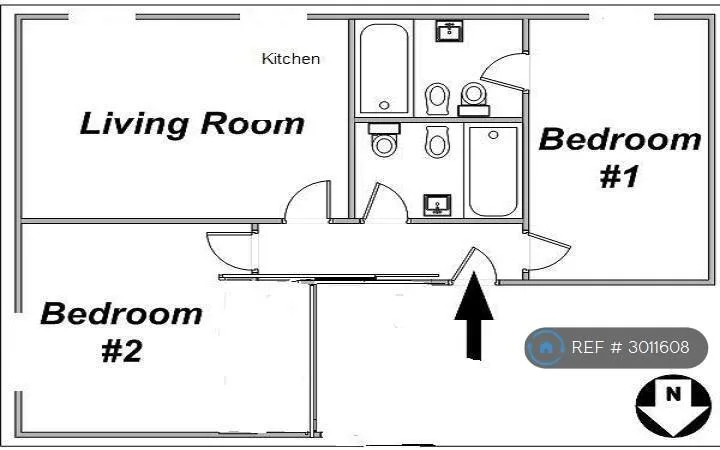 2 bedroom flat for rent