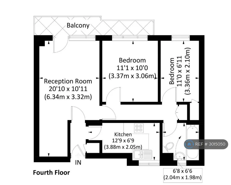 2 bedroom flat for rent