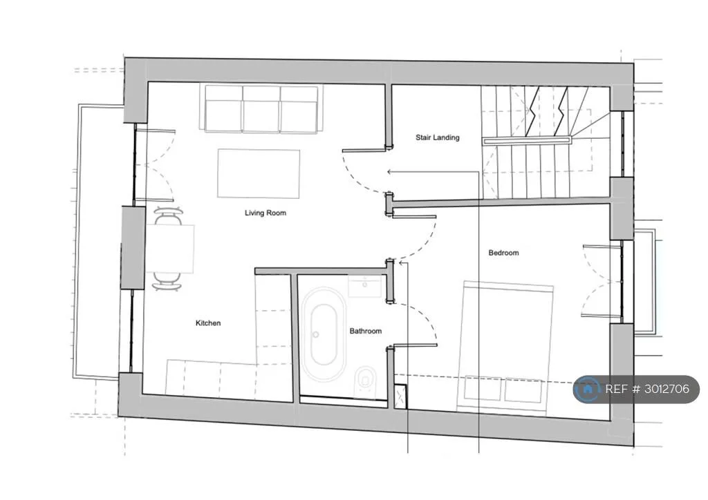 1 bedroom flat for rent