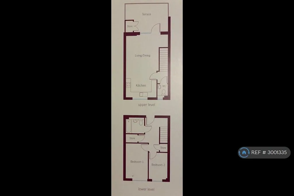 2 bedroom maisonette for rent