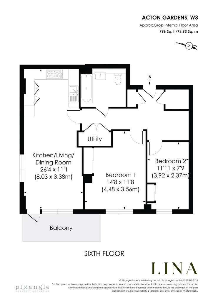 2 bedroom apartment for rent