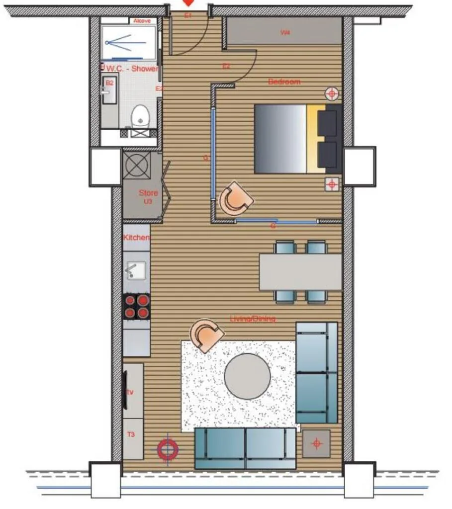 1 bedroom apartment for rent