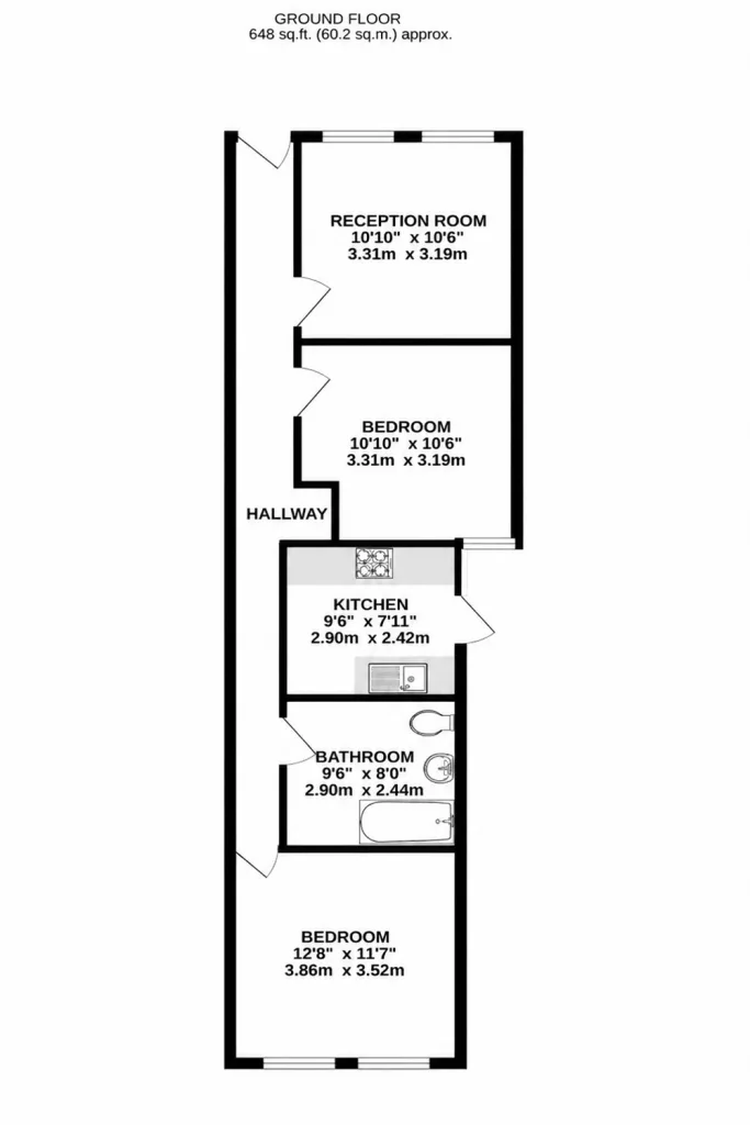 2 bedroom apartment for rent
