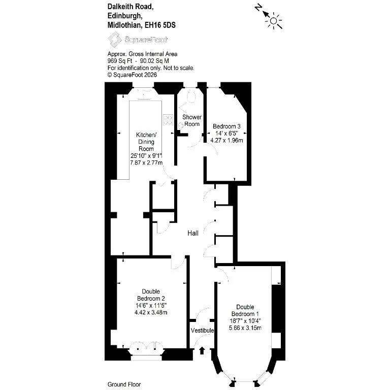 3 bedroom flat for rent