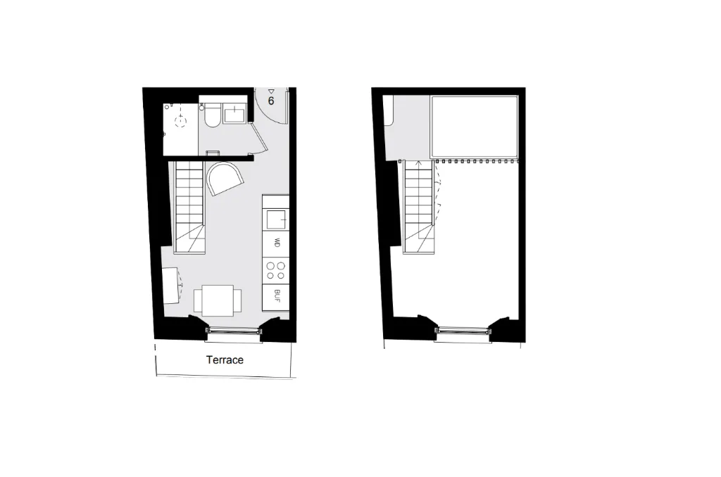 Studio flat for rent