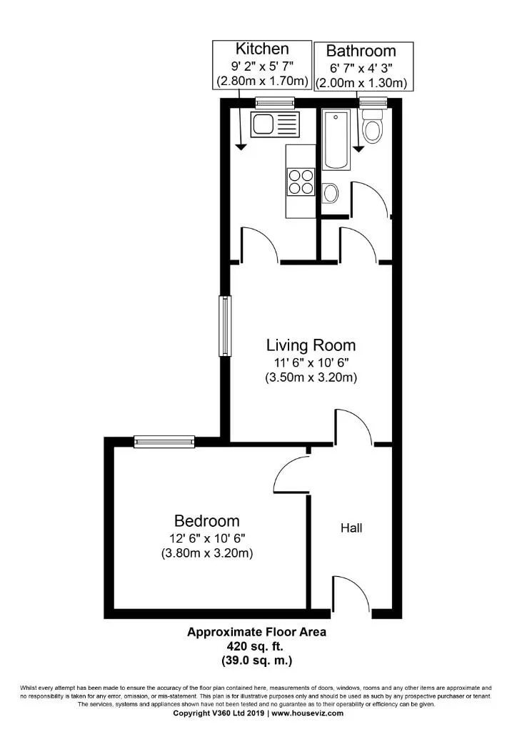 1 bedroom flat for rent