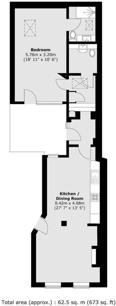 1 bedroom flat for rent