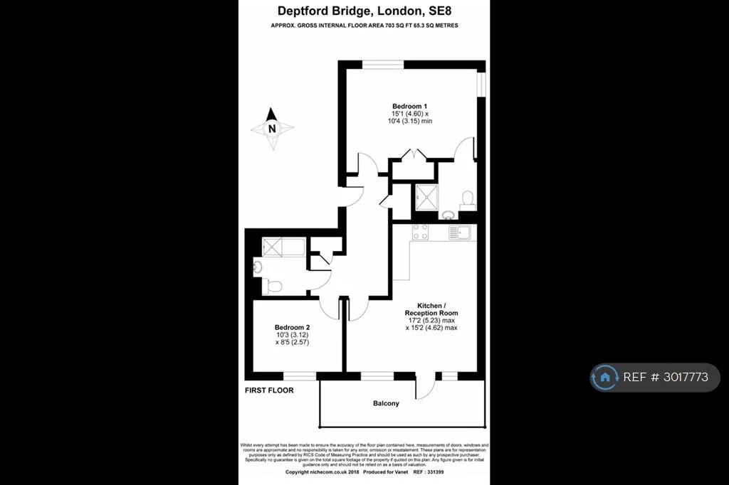 2 bedroom flat for rent
