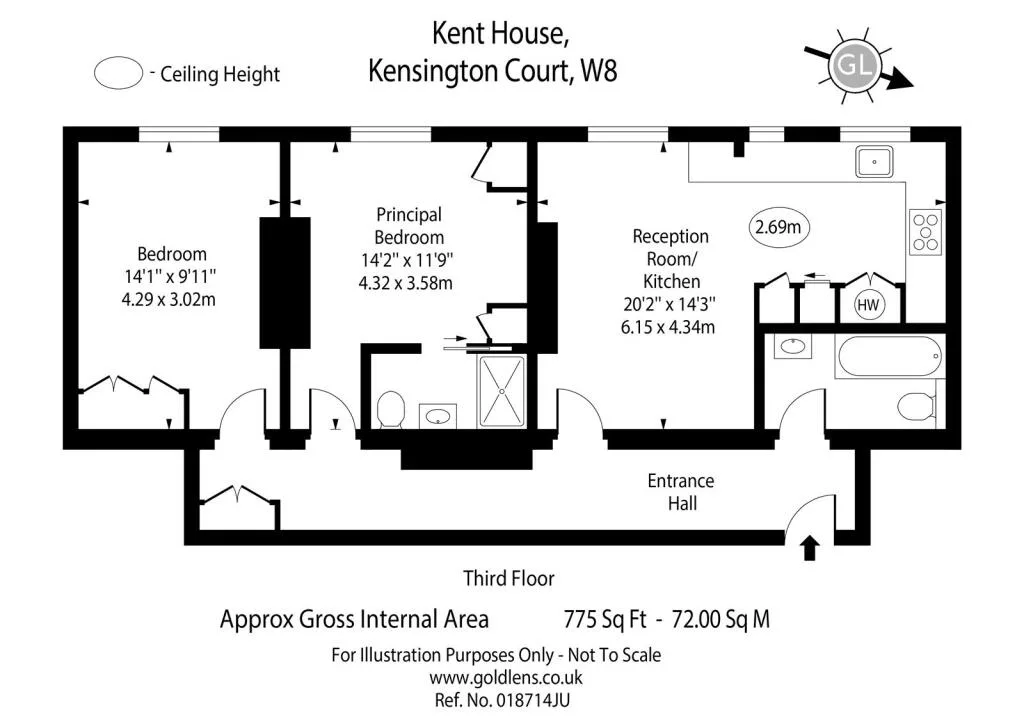 2 bedroom flat for rent