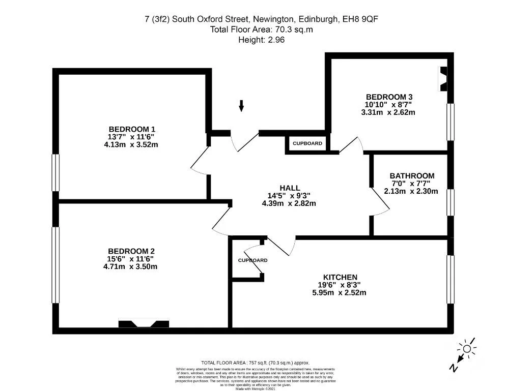 3 bedroom flat for rent