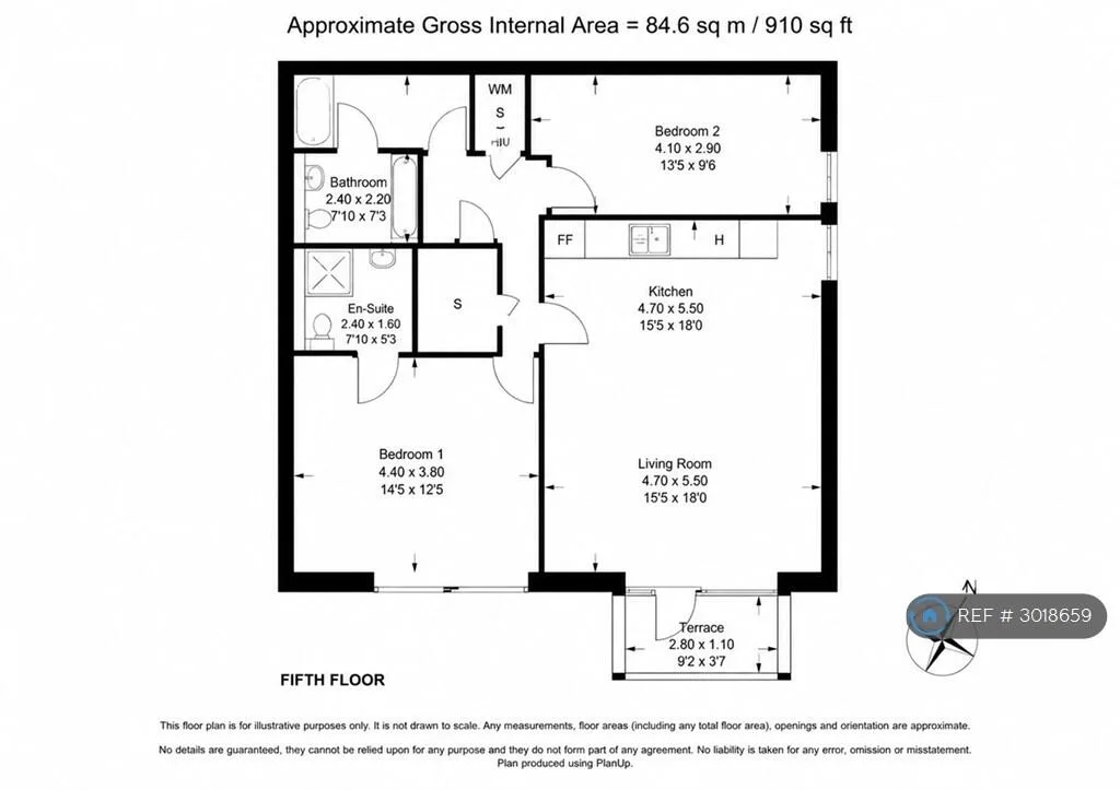2 bedroom flat for rent