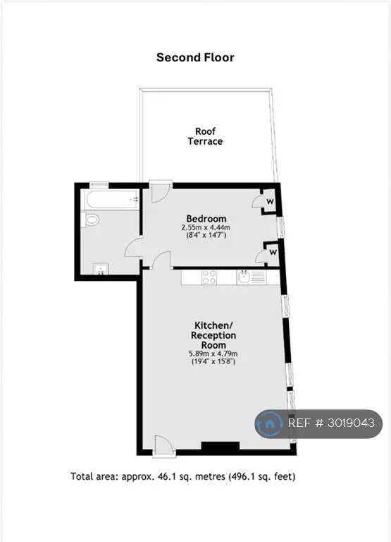 1 bedroom flat for rent