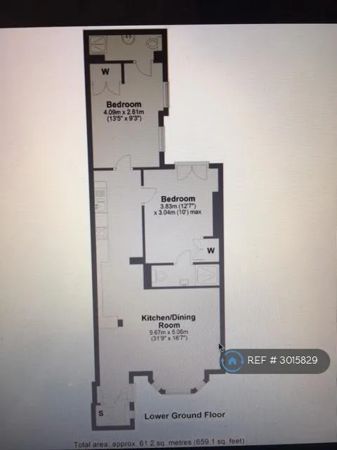 2 bedroom flat for rent