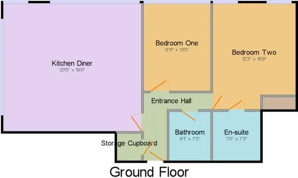 2 bedroom flat for rent