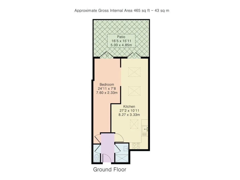 1 bedroom apartment for rent