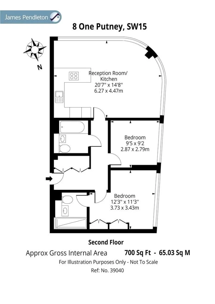 2 bedroom flat for rent