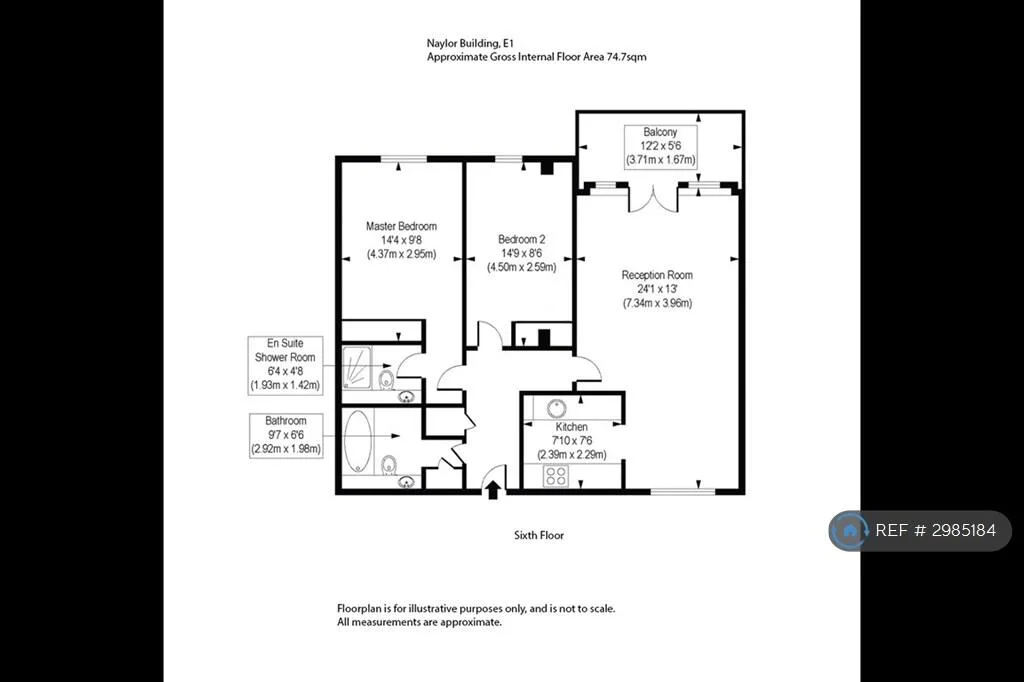 2 bedroom flat for rent
