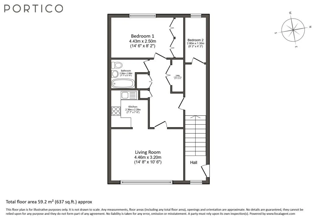 1 bedroom flat for rent
