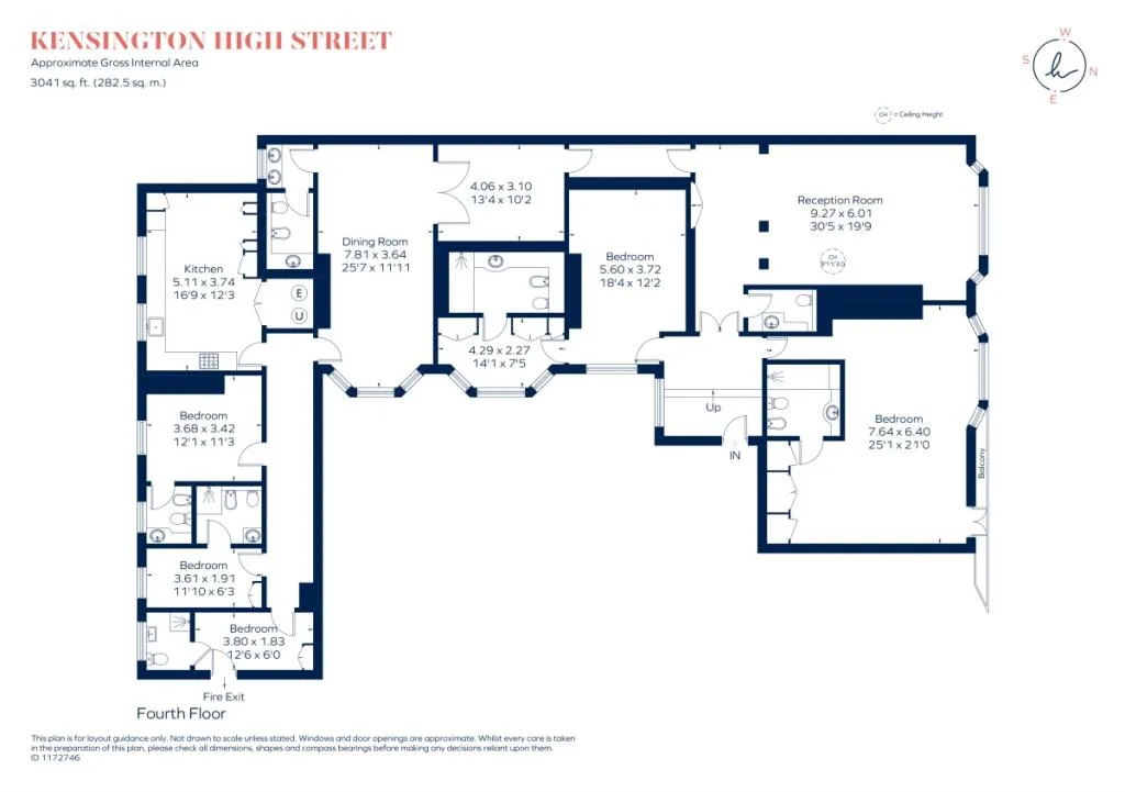 5 bedroom flat for rent