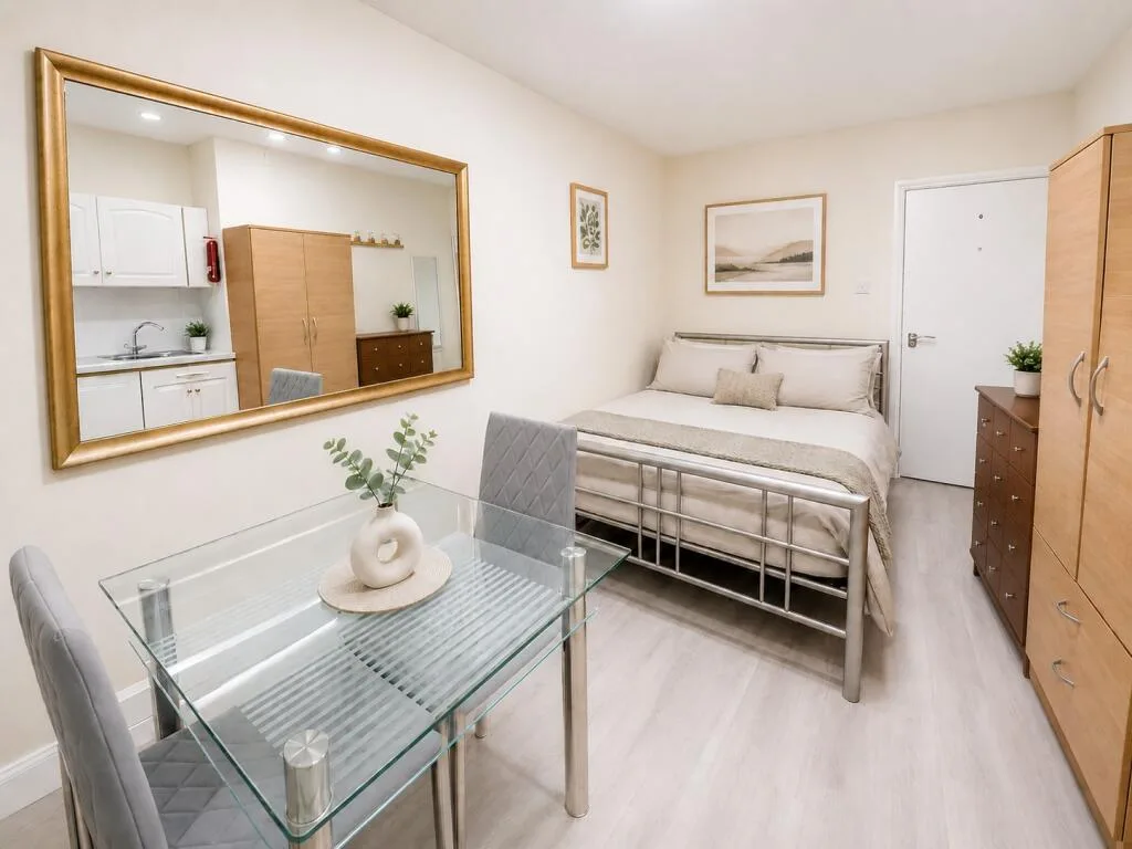 Studio flat for rent