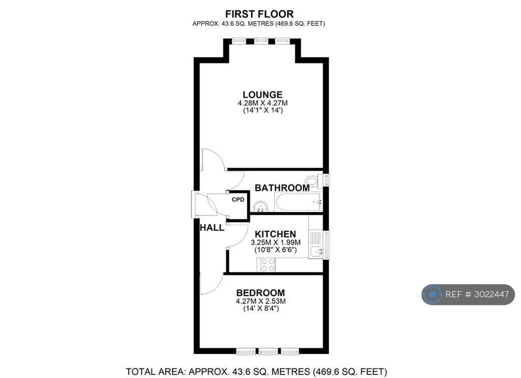 1 bedroom flat for rent