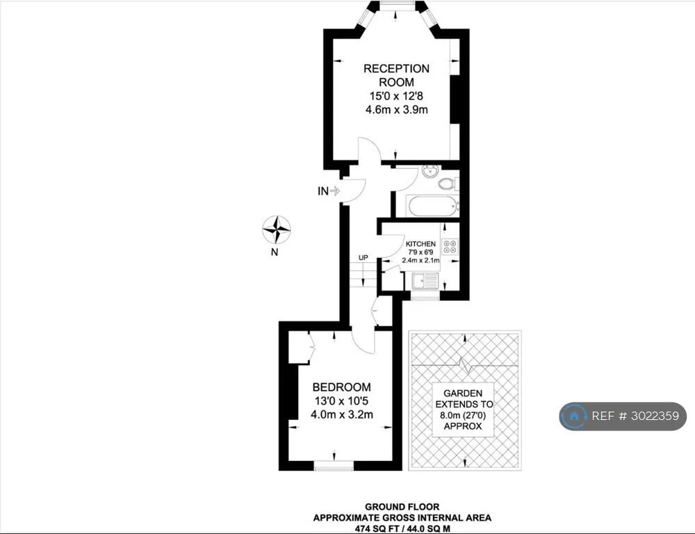 1 bedroom flat for rent